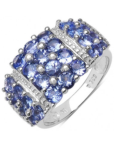 2.06 Carat Genuine Tanzanite .925 Sterling Silver Ring Comment ça marche